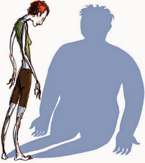 image showing a man with body dysmorphic diisorder