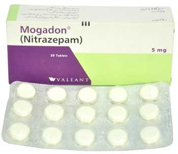 mogadon nitrazepam tablets box