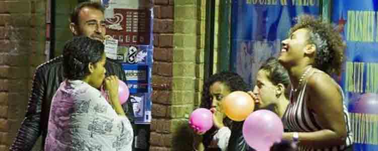 using laughing gas outside photo